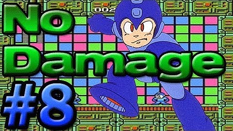Mega Man 1 No Damage Run - Wily Castle 2 (Part 8)
