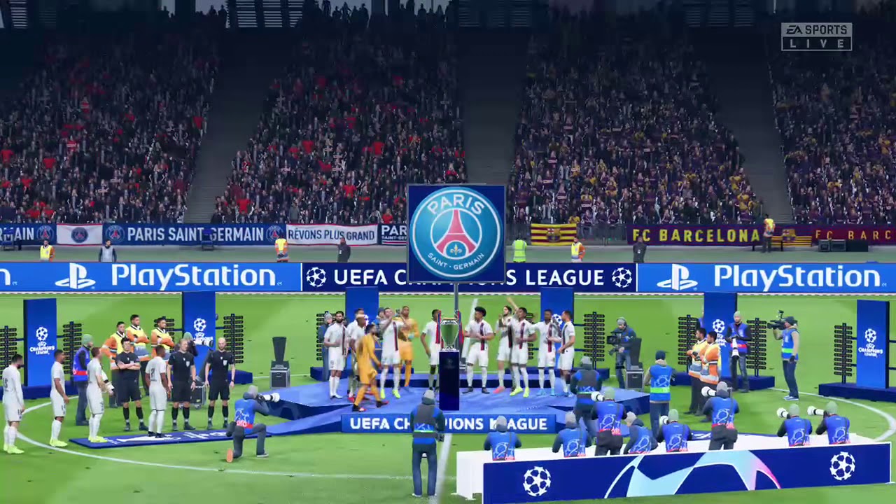 PSG WIN THE CHAMPIONS LEAGUE  YouTube