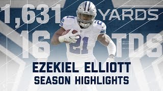 Ezekiel Elliott 2016 Rookie Season Highlights Dallas Cowboys Nfl