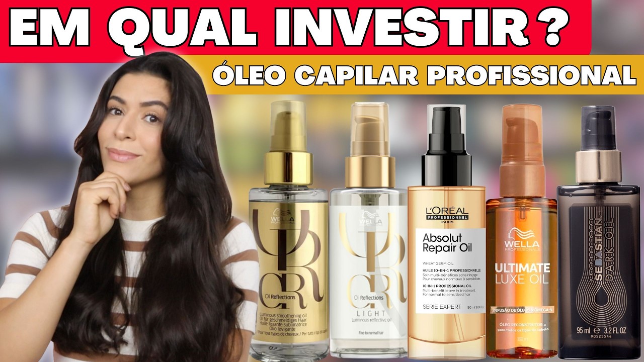 QUAL O MELHOR ÓLEO REPARADOR DE PONTAS PROFISSIONAL ? (Wella x L'Oreal ...