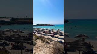 🏖️NISSI Beach in Ayia Napa, Cyprus #nissibeach #cyprus #ayianapa