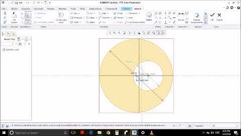 HOW TO CREATE CHAIN IN Creo 3.0
