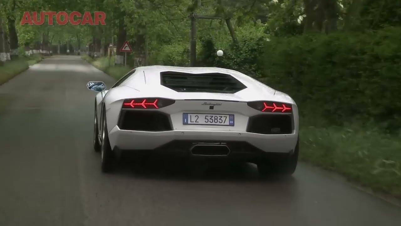 Video till Autocar testar Aventador