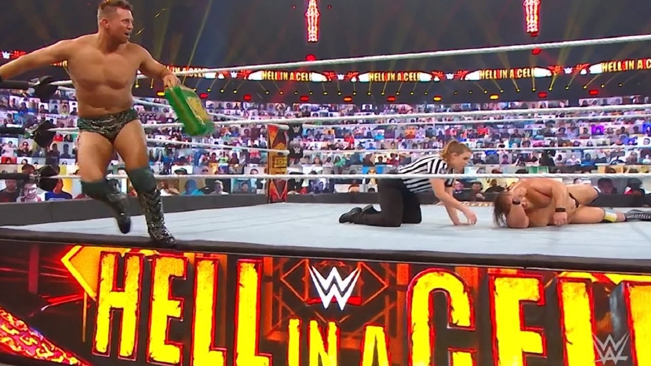Otis VS The Miz - WWE Hell in a Cell 2020 - (Money in The Bank Match) - YouTube
