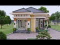 Desain Rumah Minimalis 6x12 m dengan 3 Kamar Tidur || Owner : Habini Dedek Hanif - Batang Jateng
