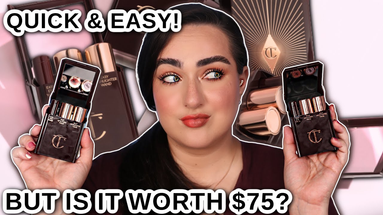 CHARLOTTE TILBURY QUICK & EASY 5 MIN MAKEUP | Super Chic & Pretty