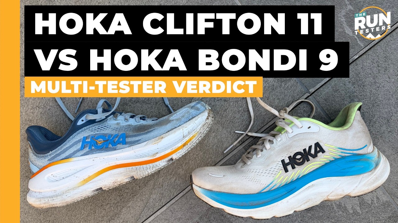 Hoka Clifton 11 vs Hoka Bondi 9: Two runners compare the cushioned Hoka favourites