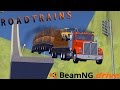 Beamng drive  roadtrain crashes 2