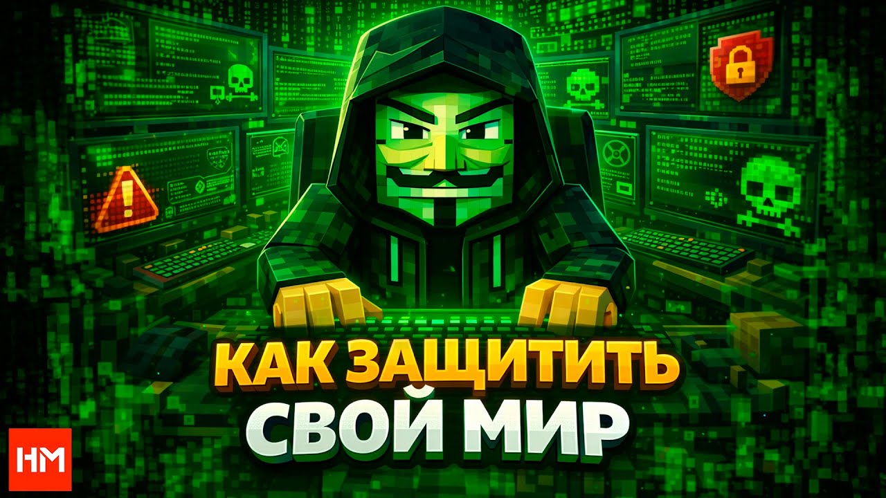 Как ЗАЩИТИТЬ сервер Майнкрафт от ХАКЕРОВ и ЧИТЕРОВ