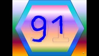 Learn to Write 91 Learning numbers with nursery rhymes How to Write 91