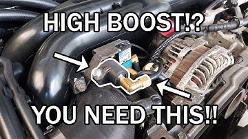 Must-Have Upgrade for High Boost Subarus (AEM 3.5 Bar MAP Sensor Install + Tune Setup)