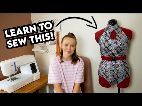 How to Sew a Basic Two Piece Dance Outfit | Follow Along Tutorial!