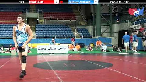 Fargo 2012 138 Round 8: Grant Leeth (Missouri) vs....