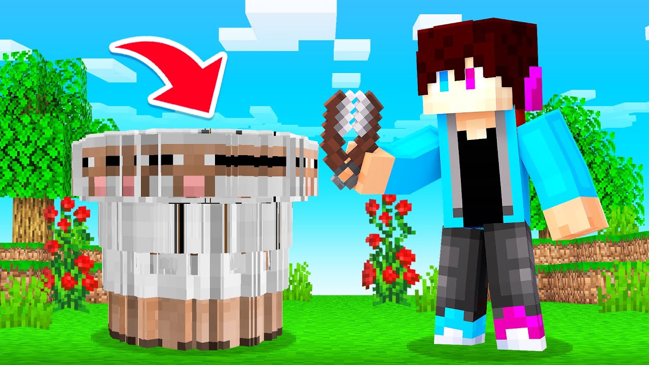 Hoe BREEK Je Een SCHAAR In 0,1 SECONDEN! (Minecraft) - YouTube