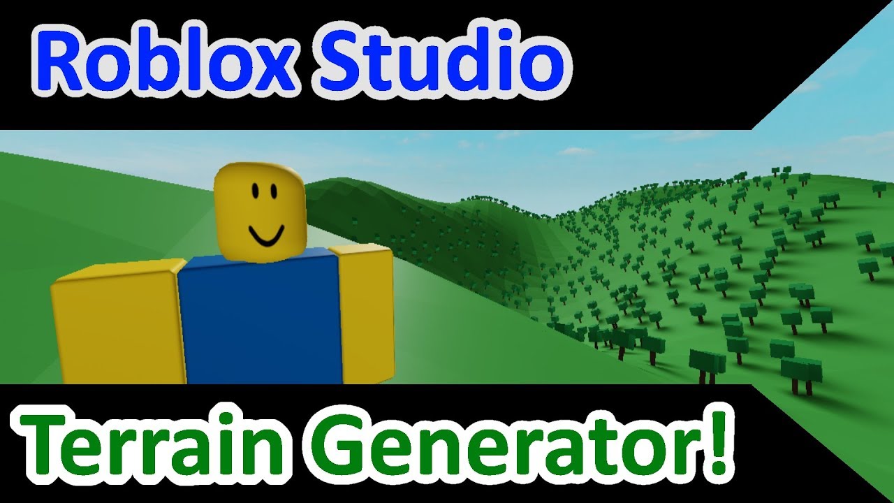 Roblox Studio Tutorial How To Script A Terrain Generator Youtube - youtube scripting roblox lua random terrain