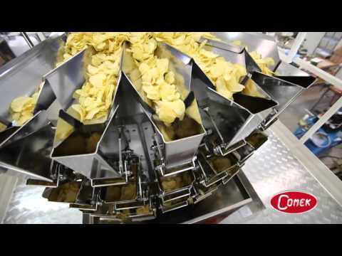 Paxon Packaging - New Comek Srl 5-head and 6-head linear COMBINATION multihead weigher