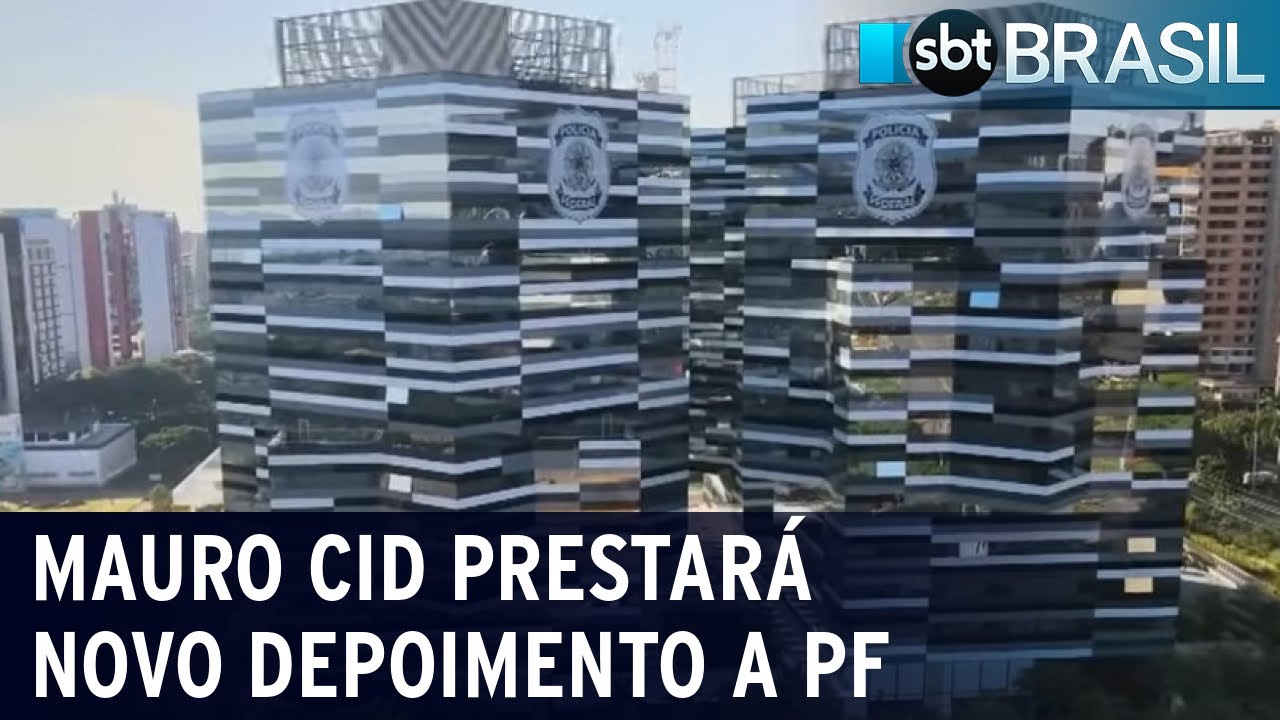 Coronel Mauro Cid terá de prestar novo depoimento a PF nesta 2ª feira | SBT Brasil (26/08/23)