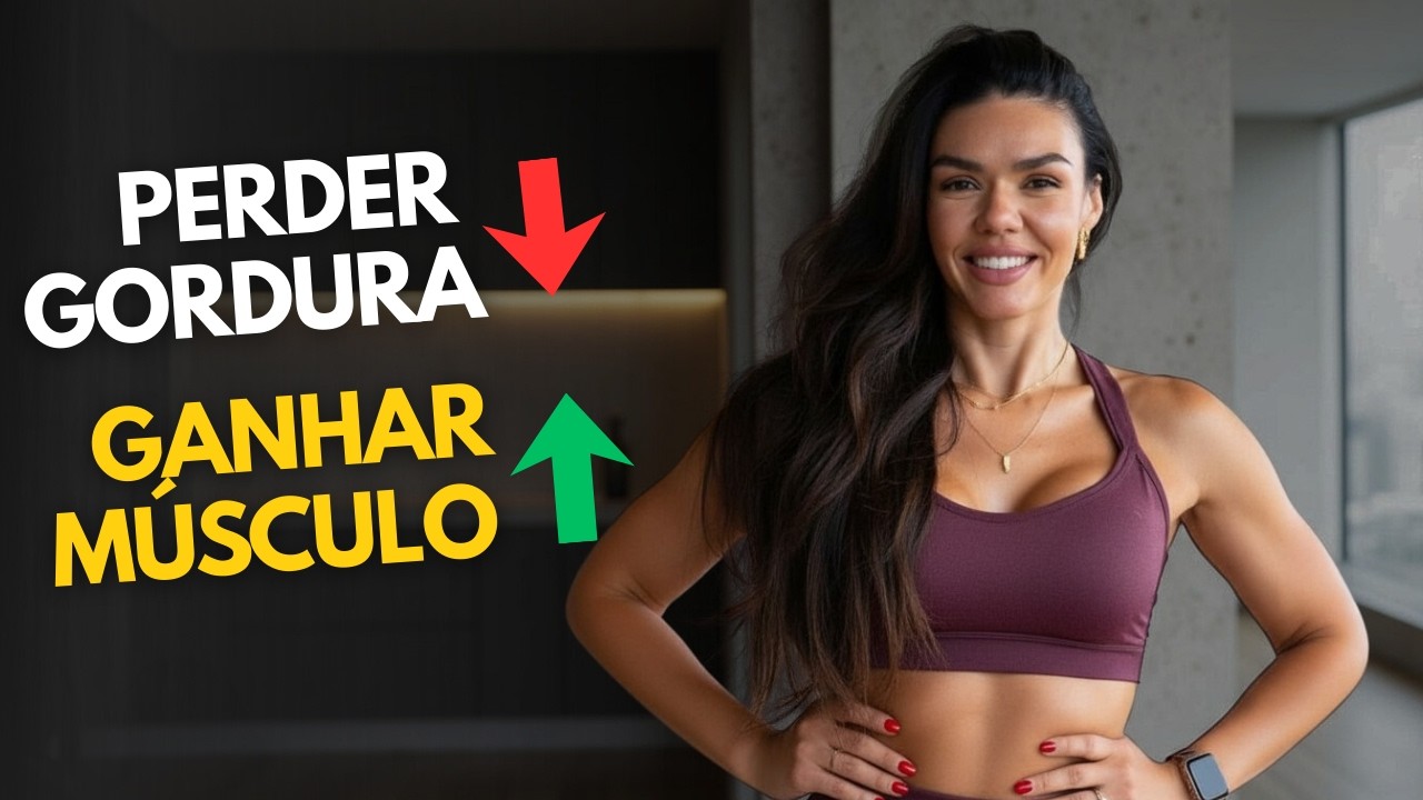 COMO PERDER GORDURA E GANHAR MASSA MAGRA (ao mesmo tempo, passo a passo)