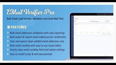Email Verifier Pro - Bulk Email Addresses Validation, Mail Sender & Email Lead Management Tool