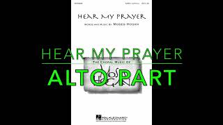 Hear My Prayer - ALTO Vocal Part Track - Moses Hogan
