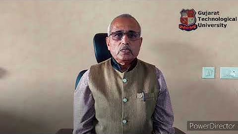 Speech by Prof  Navin Sheth, VC, GTU