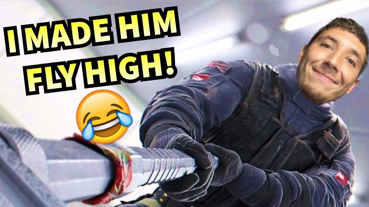 I MADE THIS GUY FLY IN R6! (RAINBOW SIX SIEGE) - YouTube