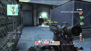MW3: THE BEST SNIPING KILLSTREAK EVER!!!