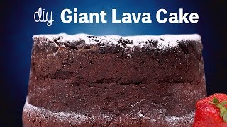 DIY GIANT LAVA CAKE  WILL IT CLOG?