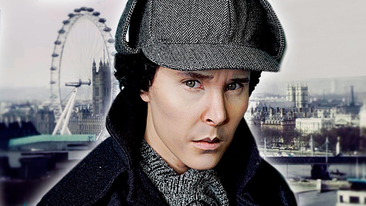 Sherlock |  Benedict Cumberbatch MakeUp transformation by Anastasiya Shpagina
