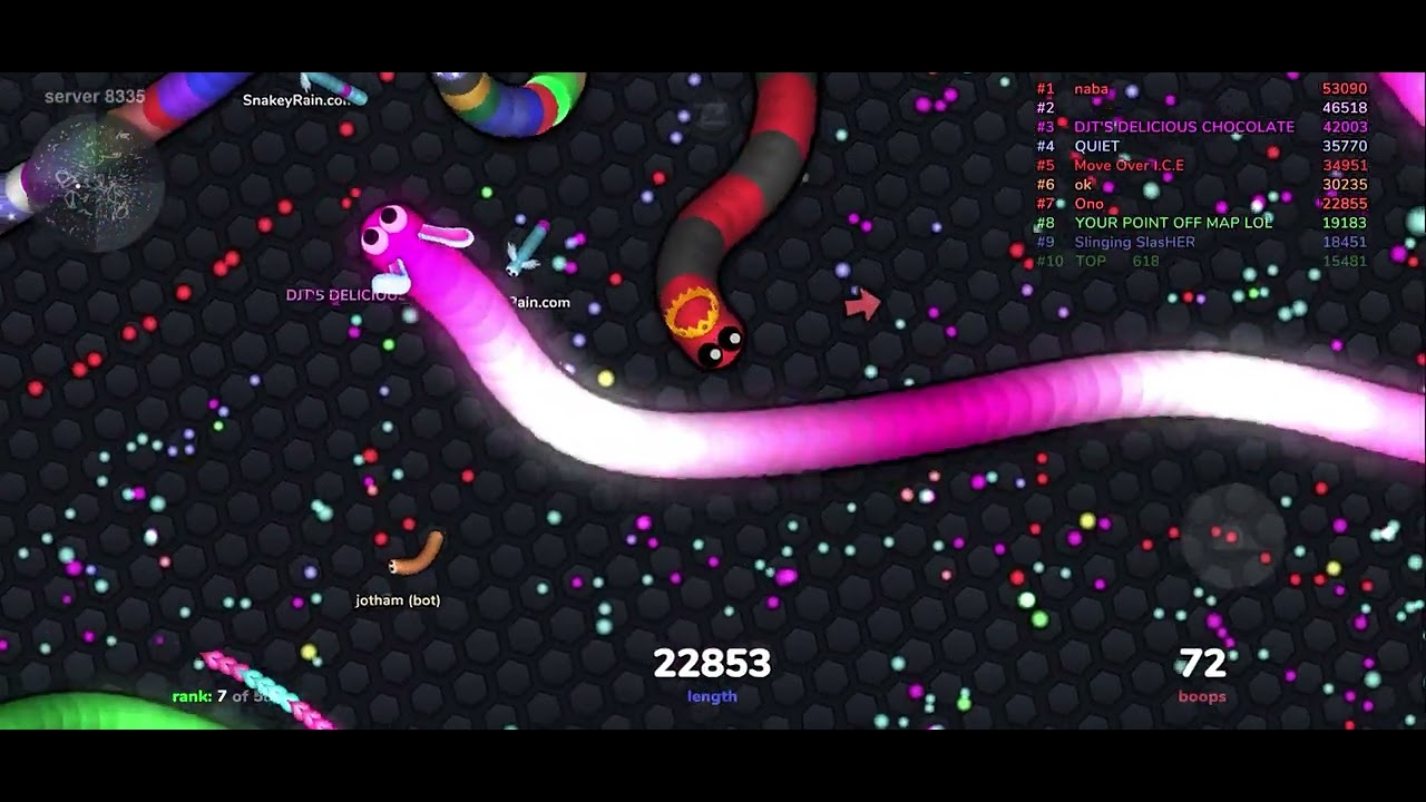 Best slither.io gameplay!!!