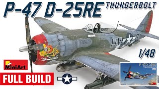 P-47 D-25RE Thunderbolt Miniart 1/48