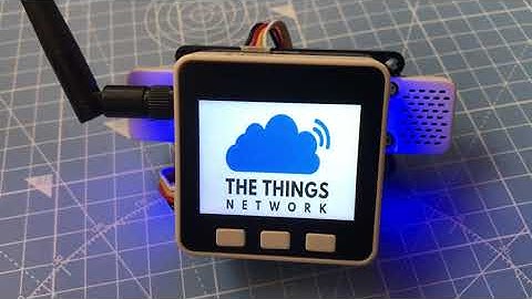 M5Stack Core TTN SensorNode MOV Video