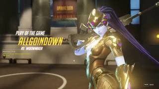 Overwatch: Widowmaker Shuts Down Mcree Ultimate POTG