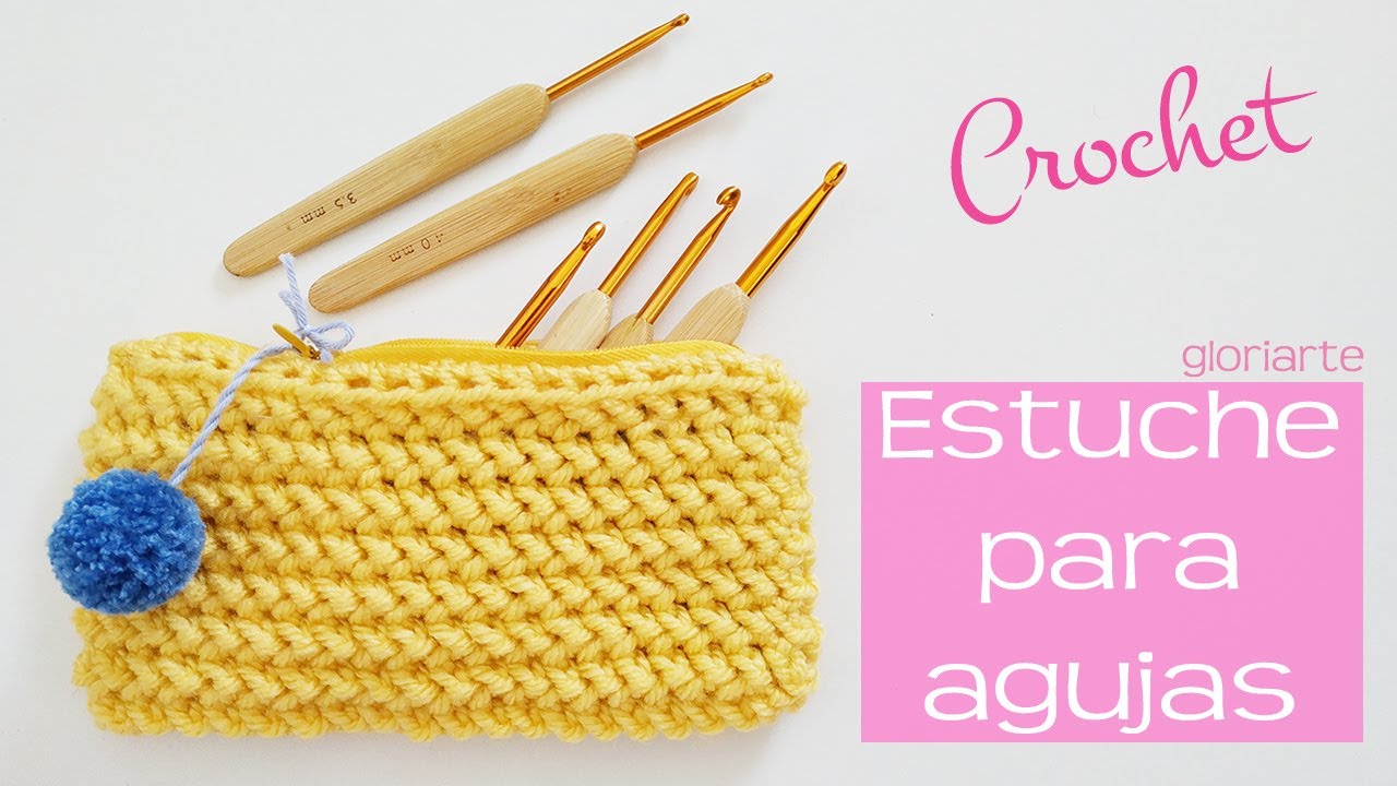 Set Crochet 55 Agujas Crochet + Estuche + Accesorios — Atrix