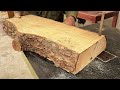 Extremely Ingenious Skills Woodworking Worker | Large Woodworking Monolithic Crafts Wooden Furniture