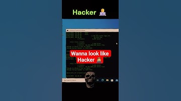Wanna Look Like Hacker 🧑‍💻 #shortsfeed #hacker #coding #shorts #programming #developer #hacking