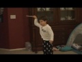 3 year old Jonathan conducting to the 4th movement of Beethoven&#39;s 5th Symphony