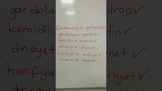 Fortmanto? Gardolap? Komidin? Siz bu kelimeleri nasıl söylüyorsunuz? #diksiyon #diksiyondersi