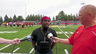Ferris State Football Preseason Camp Day 5 - Jake Price Interview
