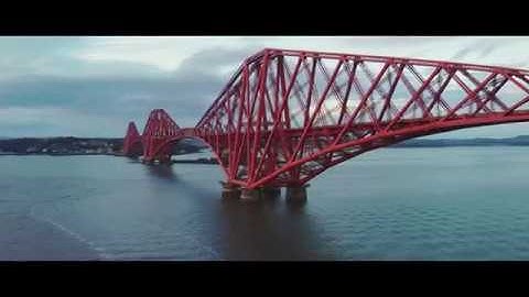 The Forth Rail Bridge, Edinburgh - DJI Mavic Air footage