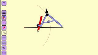 How to Construct a Line Bisector