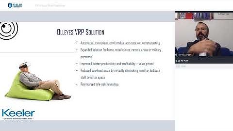 Virtual Reality Perimetry & More! - Webinar with Keeler USA - Olleyes Virtual Visual Field