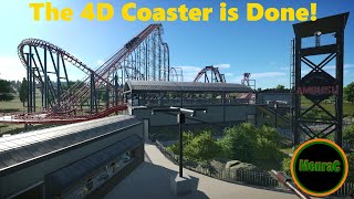 The 4D Coaster is Done! | Planet Coaster