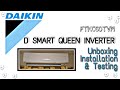 Daikin air conditioner  d smart queen inverter 25hp  ftkc60tvm  pogo tv