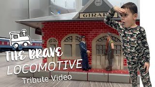 The Brave Locomotive Tribute With O-Gauge Train