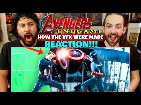 How AVENGERS: ENDGAME’s Visual Effects Were Made - REACTION!!!