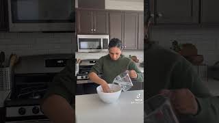 My first time making sourdough sourdoughbread breadrecipe sourdough youtubeshorts baking