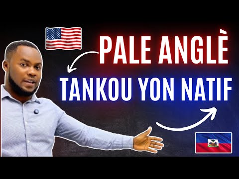 PALE ANGLÈ TANKOU AMERIKEN SPEAK ENGLISH LIKE A NATIVE