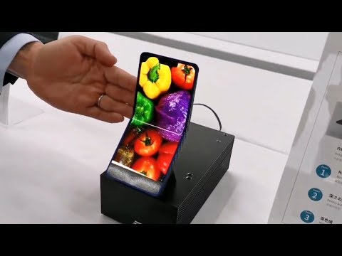 Sharp Foldable AMOLED Phone First LOOK!