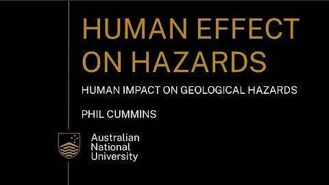 Human impact on geological hazards